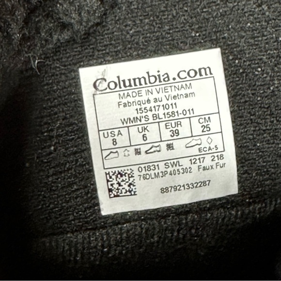 Columbia Ice Maiden II Women’s Boots size 8 - Picture 8 of 8